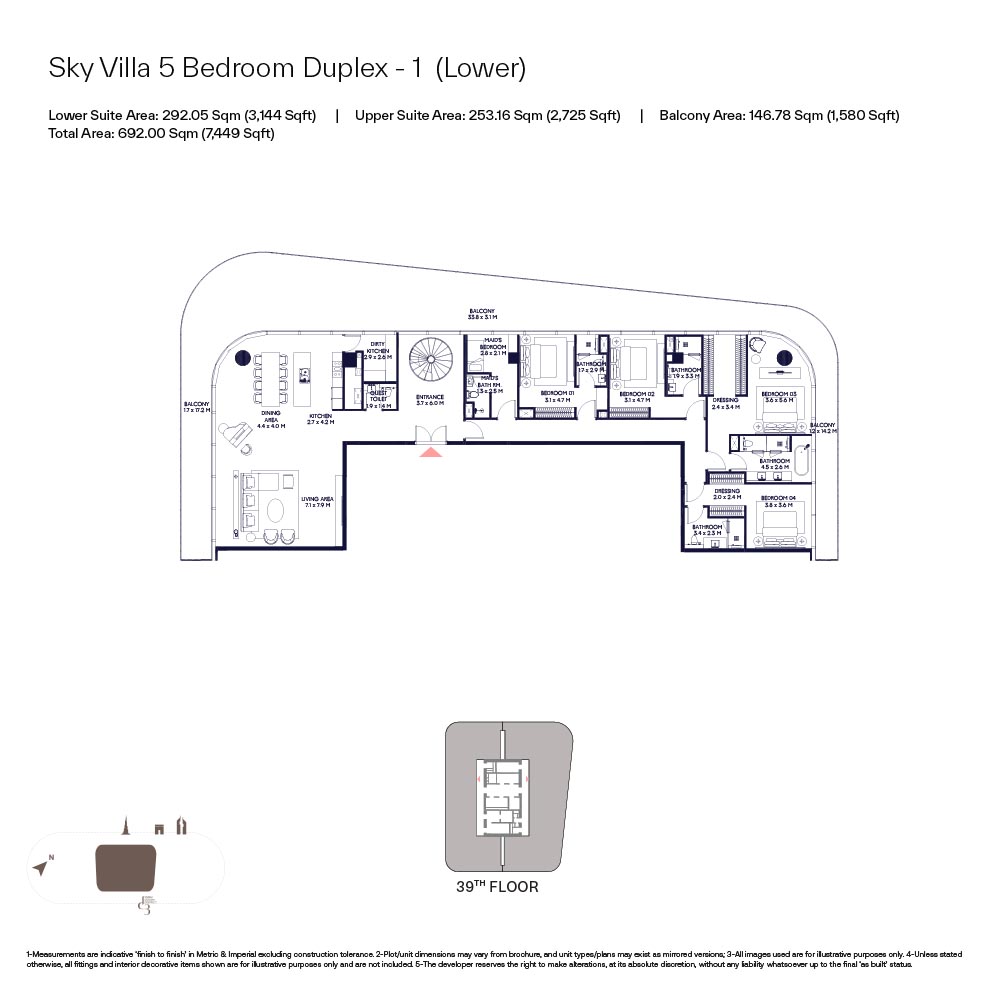 5 Bedroom Villa